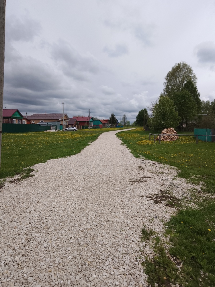 Ремонт дороги в с. Сарыево на ул. Больничной был проведен в 2021 году
